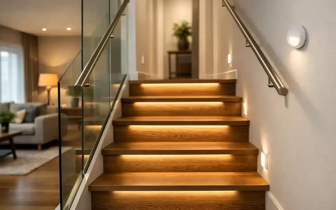 Trap verlichting veilig integreren thuis