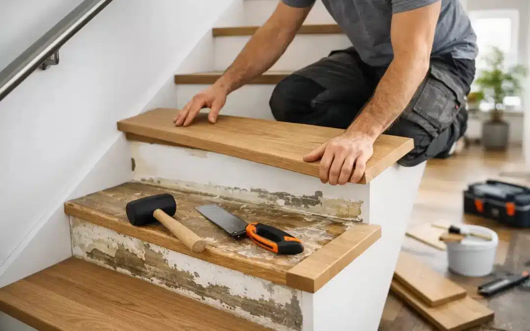 Hoe werkt traprenovatie thuis precies?