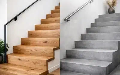 Houtlook of betonlook trap: wat past bij u?