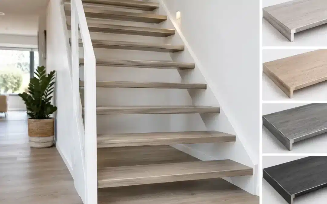 Een open trap bekleden met pvc: dit zijn de keuzes