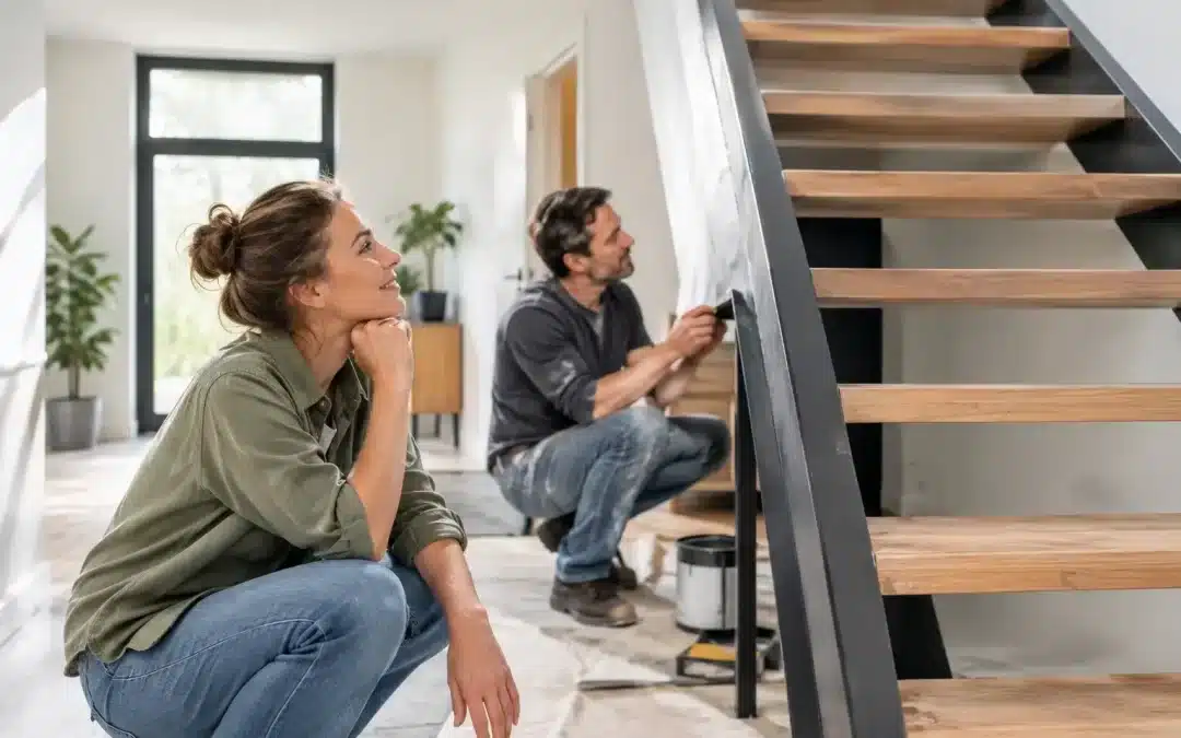 Ervaringen met renovatie van een open trap