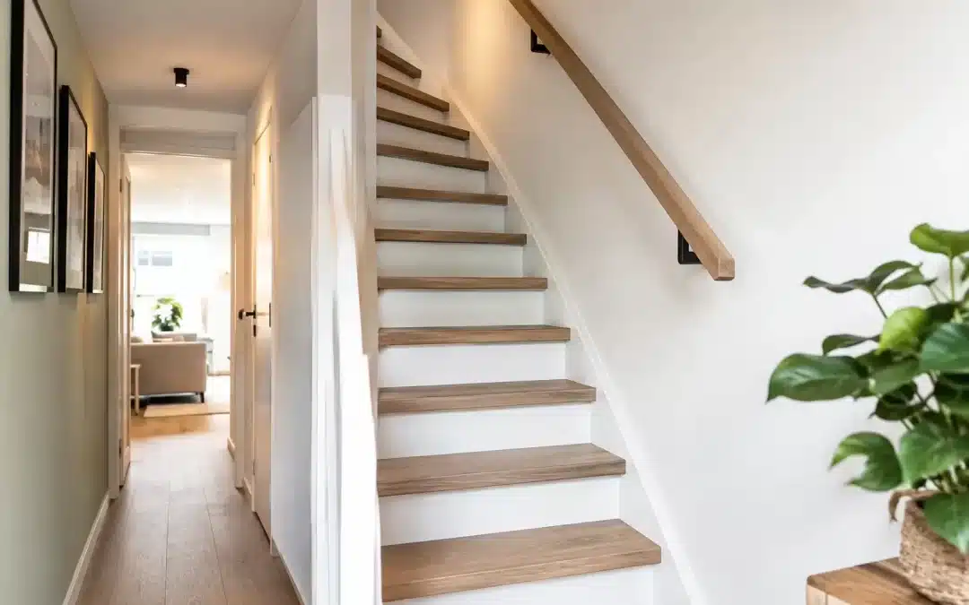 Renovatie smalle trap rijtjeshuis, slim gedaan